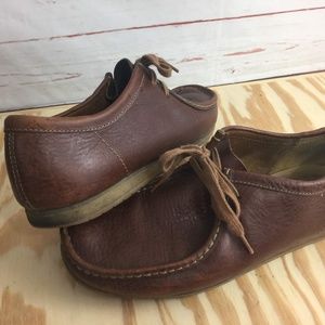 Clarks Wallabees Bees Wax Shoes Men's Sz 9